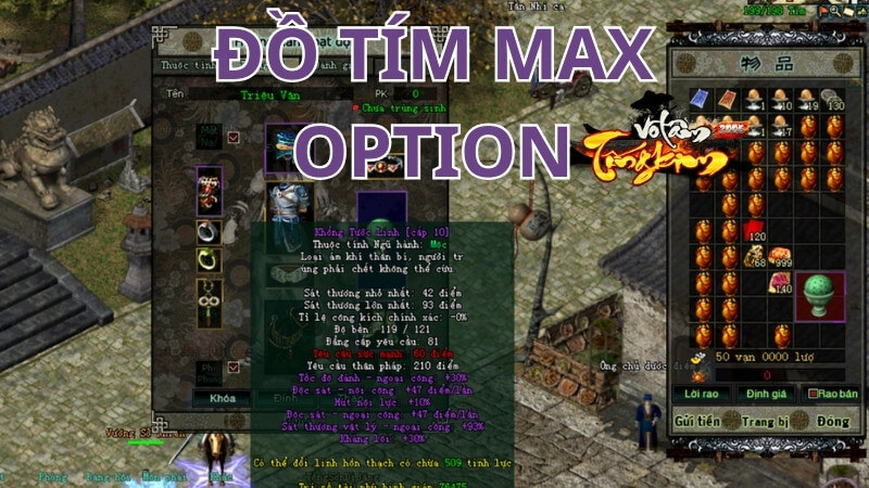 Hướng Dẫn Chế Tạo Trang Bị Huyền Tinh (Đồ Tím)