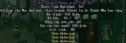Trang bị Huyền tinh 3-6 dòng