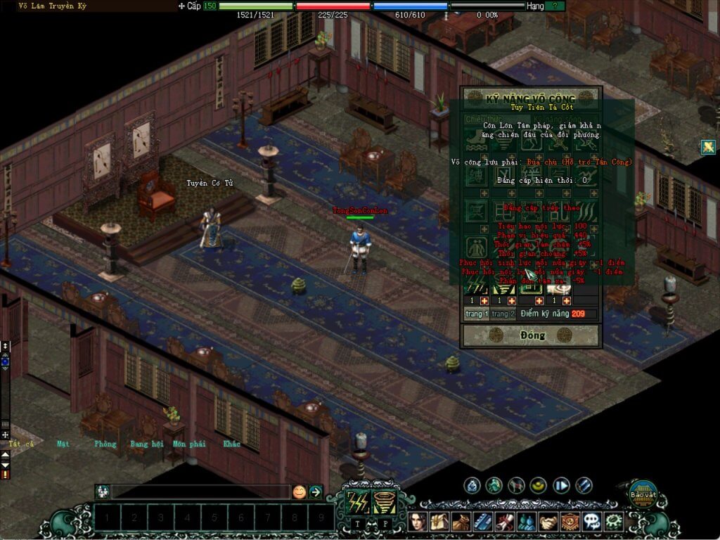 cách tăng điểm côn lôn vo lâm (bùa)