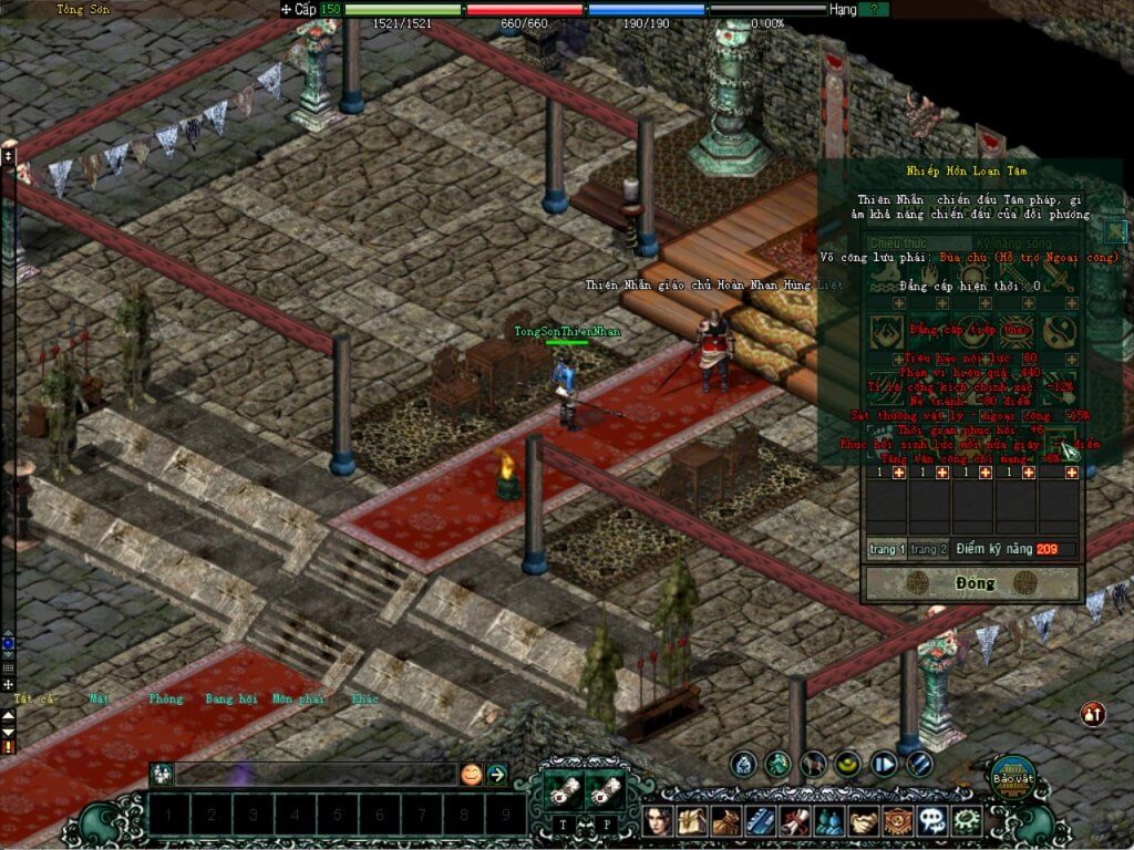 Cách tăng điểm tiềm năng và kỹ năng Thiên Nhẫn Bùa Chú (Bùa Nhẫn - Hỗ Trợ)